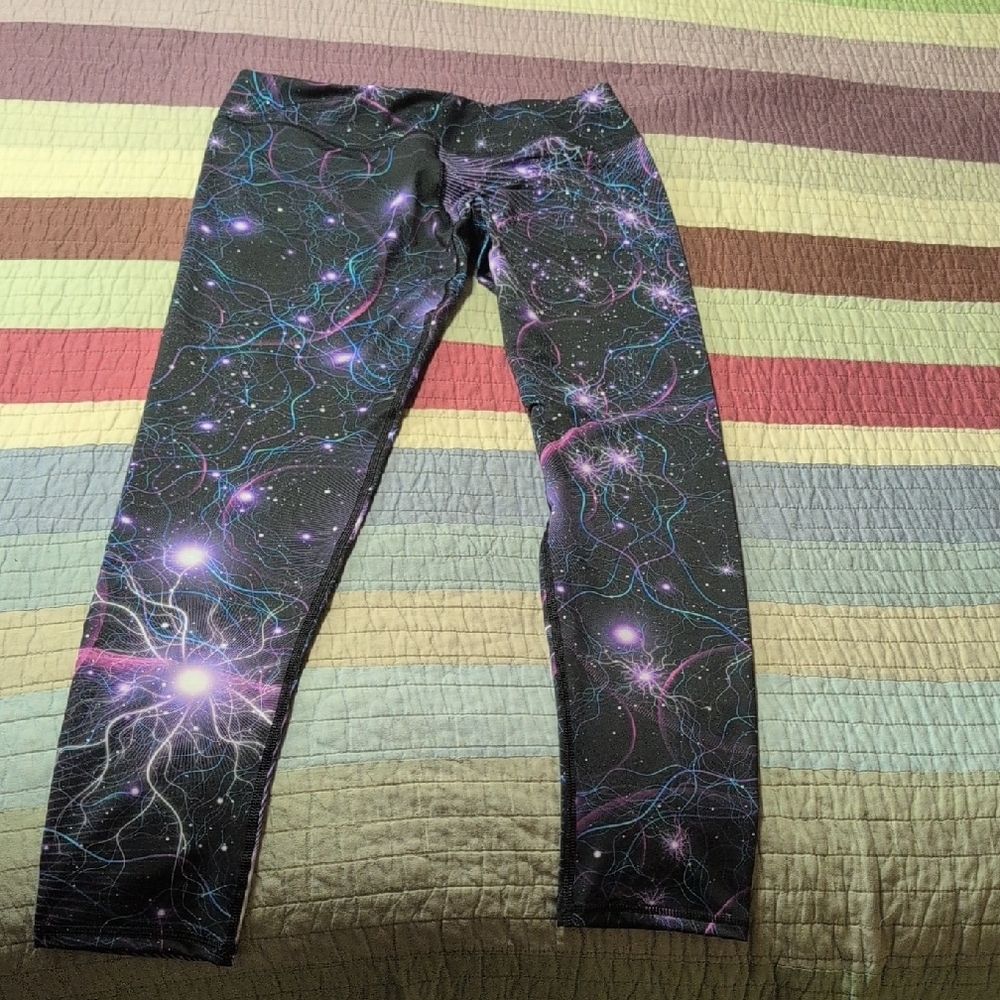 Tetramode Psychedelic Galaxy Print Women's Leggings